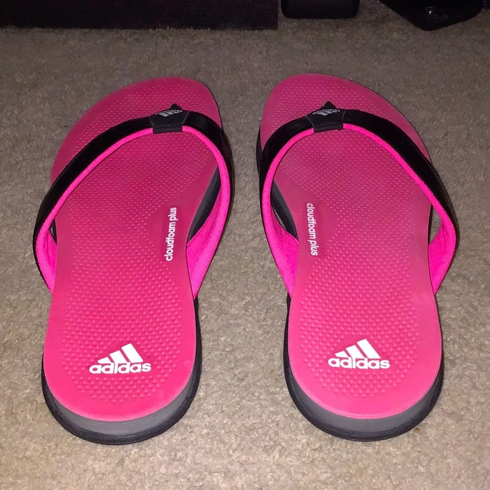 Adidas Cloud foam plus Flip Flops sandals - Picture 2 of 4